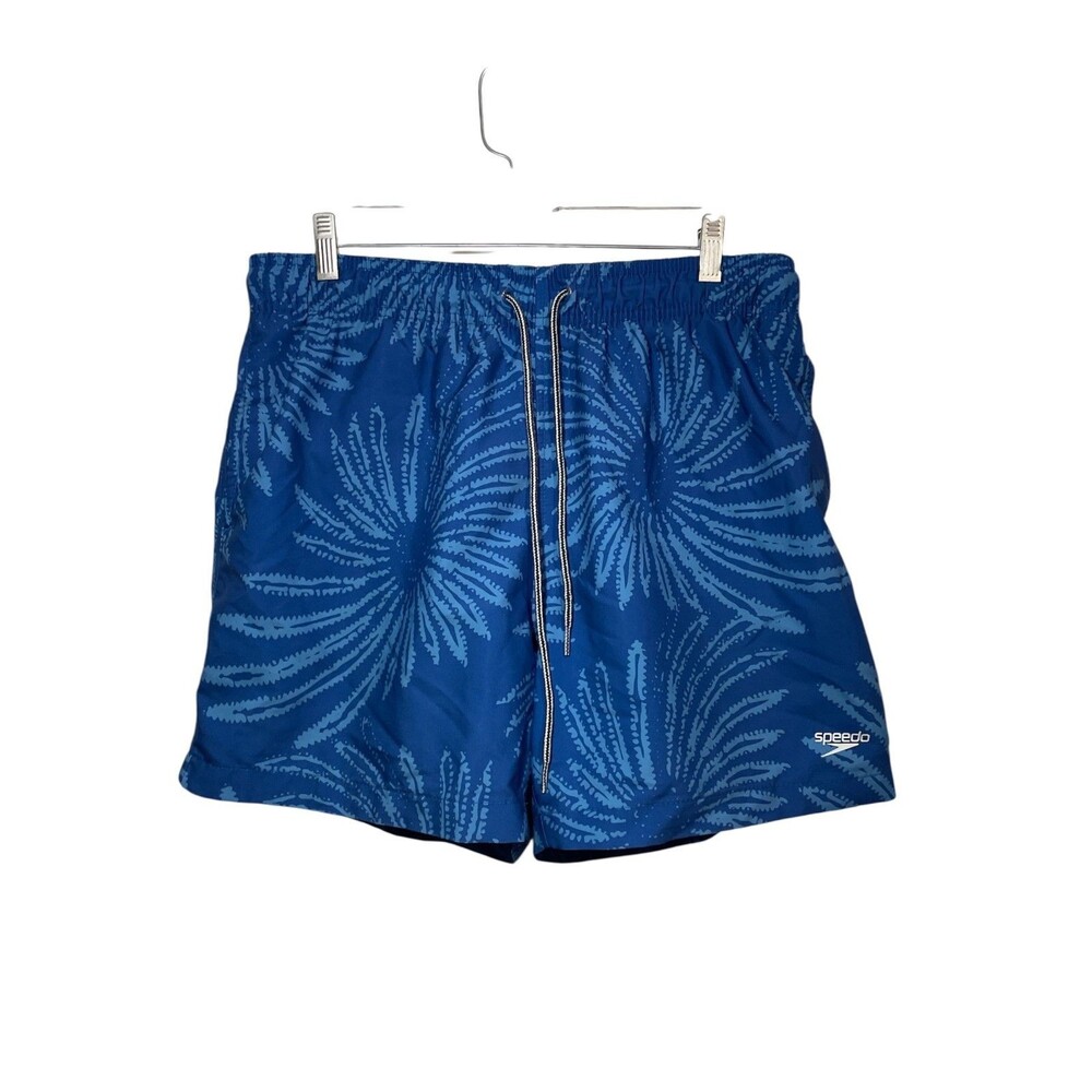 Speedo Swim Trunk Shorts Blue Men’s Size Large Great‎ Condition